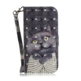 Peňaženkové 3D puzdro na iPhone 15 Pro Max - Hug Cat