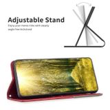 Peňaženkové kožené puzdro Rhombus na Samsung Galaxy S24 Ultra 5G - Červená