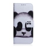 Peňaženkové kožené puzdro Coloured na OPPO Reno11 F 5G - Panda