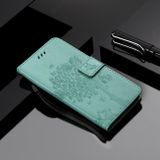 Peňaženkové kožené puzdro TREE na Samsung Galaxy A51 5G - Zelená
