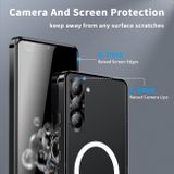Ochranný kryt metal na Samsung Galaxy S24 5G - Čierna