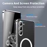 Ochranný kryt metal na Samsung Galaxy S24 Plus 5G - Strieborná