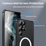 Ochranný kryt metal na Samsung Galaxy S24 Ultra 5G - Čierna