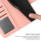 Peňaženkové kožené puzdro Sun Flower na Samsung Galaxy S24 Ultra 5G - Ružová