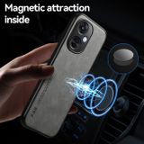 Kožený kryt Magnetic na OPPO Reno11 F 5G - Zelená