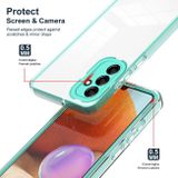 Plastový kryt 3in1 CLEAR na Samsung Galaxy S23 FE - Svetlo zelená