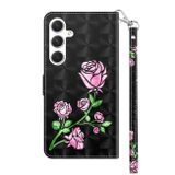 Peňaženkové 3D puzdro na Samsung Galaxy S24 5G - Rose