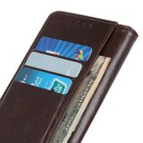 Peňaženkové kožené puzdro Copper Nappa na Xiaomi 14 Pro - Kávová