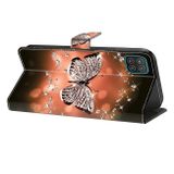 Peňaženkové 3D puzdro Shockproof na Motorola Moto G04/ G24 - Kryštálový motýľ