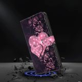 Peňaženkové 3D puzdro na Galaxy A35 5G - Čipkovaná Láska