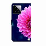 Peňaženkové 3D puzdro na Xiaomi 14 Pro - Pink Petals