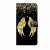 Peňaženkové 3D puzdro na Xiaomi 14 Pro - Golden Wings