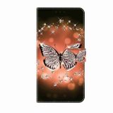 Peňaženkové 3D puzdro na Xiaomi 14 Pro - Crystal Butterfly