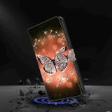 Peňaženkové 3D puzdro na Xiaomi 14 Pro - Crystal Butterfly