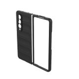 Plastový kryt Magic Shield na Samsung Galaxy Z Fold4 - Čierna