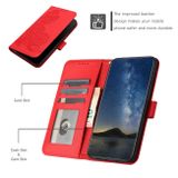 Peňaženkové kožené puzdro Datura na Xiaomi 14 - Červená