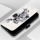 Peňaženkové kožené puzdro Painting na Xiaomi Redmi 13C - Lebka