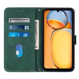 Peňaženkové kožené puzdro Croosbody na Xiaomi Redmi 13C - Zelená