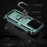 Kryt Magnetic Holder Armor na Xiaomi 14 - Tmavo zelená