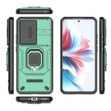 Kryt Magnetic Holder Armor Camshield na OPPO Reno11 F 5G - Zelená