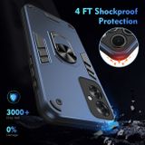 Kryt Magnetic Holder Armor Shockproof na OPPO Reno11 F 5G - Modrá