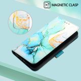 Peňaženkové kožené puzdro Marble na OPPO Reno11 F 5G - Zelená