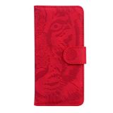 Peňaženkové kožené puzdro na Samsung Galaxy M51 - Červená