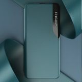 Knižkové puzdro SIDE DISPLAY na Samsung Galaxy S23 5G - Oranžová