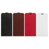 Peňaženkové kožené puzdro VERTICAL na Samsung Galaxy S23 5G – Červená
