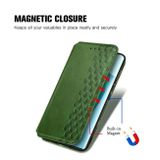 Peňaženkové kožené puzdro Cubic na Honor Magic5 Lite - Zelená