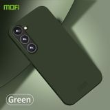 Plastový kryt MOFI na Samsung Galaxy S23 FE - Zelená