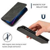 Peňaženkové kožené pouzdro na iPhone 11 Pro Max Magnetic - Dark Grey