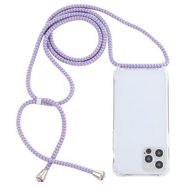 Akrylový kryt 2v1 na iPhone 14 Pro Max - Purple Blue Apricot