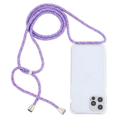 Akrylový kryt 2v1 na iPhone 14 Pro Max - Purple Rainbow