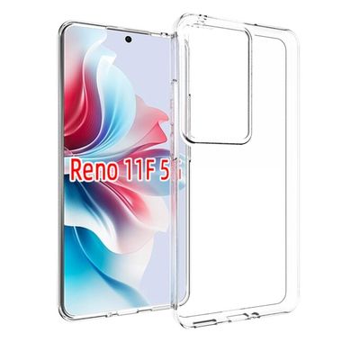 Gumenný kryt Waterproof na OPPO Reno 11 F 5G - Priehladná