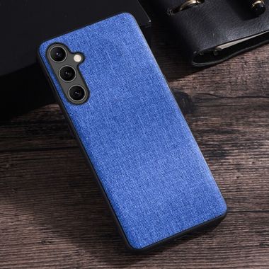 Gumený kryt CLOTH na Samsung Galaxy A34 5G - Modrá