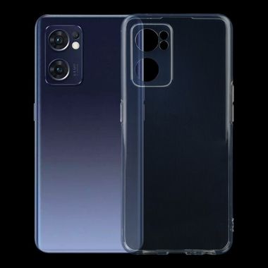 Gumený kryt Foreign na Oppo Reno 7 5G - Priehľadná