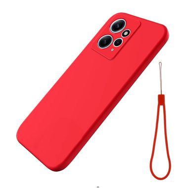 Gumený kryt Liquid na Xiaomi Redmi Note 12 4G - Červená