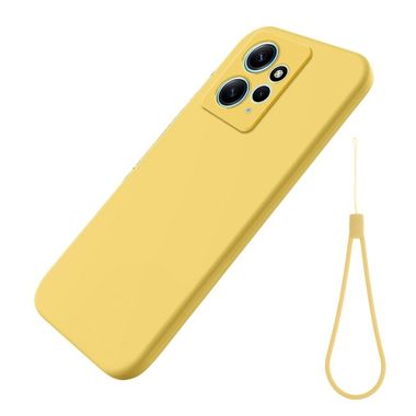 Gumený kryt Liquid na Xiaomi Redmi Note 12 4G - Žltá