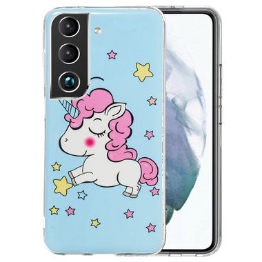 Gumený kryt LUMINOUS na Samsung Galaxy S22 Plus 5G - Star Unicorn