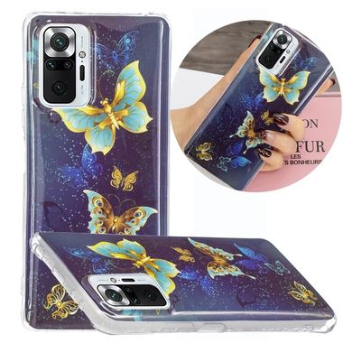 Gumený kryt LUMINOUS na Xiaomi Redmi Note 10 Pro - Double Butterflies