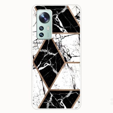 Gumený kryt Marble na Xiaomi 12 Pro - A14