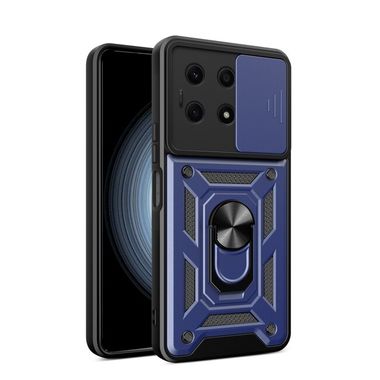 Gumený kryt na Sliding Camera Honor X8a - Modrá