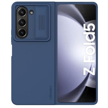 Gumený kryt NILLKIN CamShield na Samsung Galaxy Z Fold5 - Modrá