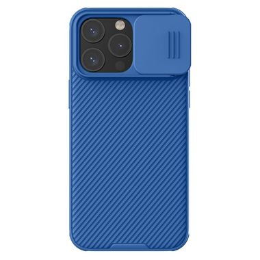 Gumený kryt NILLKIN na iPhone 15 Pro - Modrá