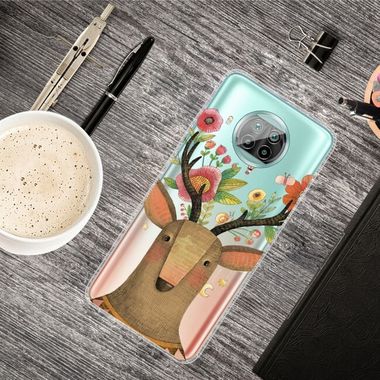 Gumený kryt PAINTED na Xiaomi Mi 10T Lite - Flower Deer