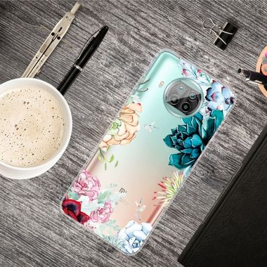 Gumený kryt PAINTED na Xiaomi Mi 10T Lite - Gem Flower