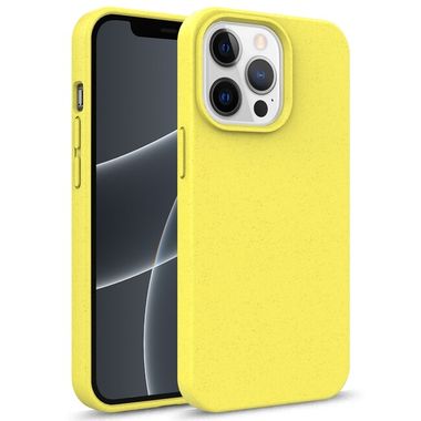 Gumený kryt STARRY na iPhone 13 Pro - Žltá