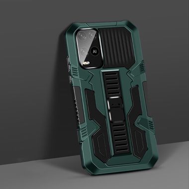 Kryt Machine Armor na Oppo A54 5G - Graphite Green