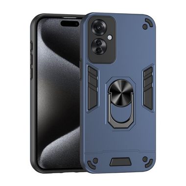 Kryt Magnetic Holder Armor Shockproof na OPPO Reno11 F 5G - Modrá